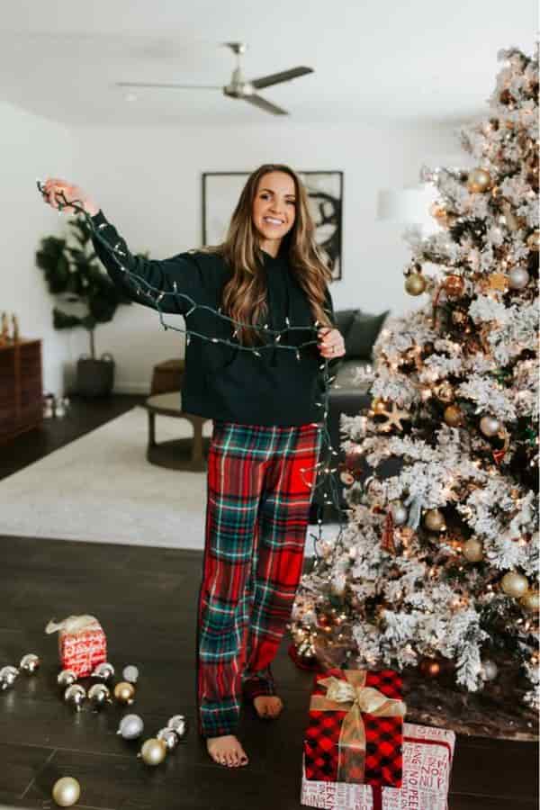 Festive Pajama Set