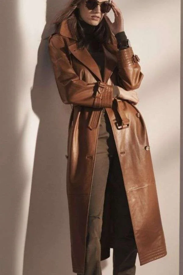 Leather Trench Coats
