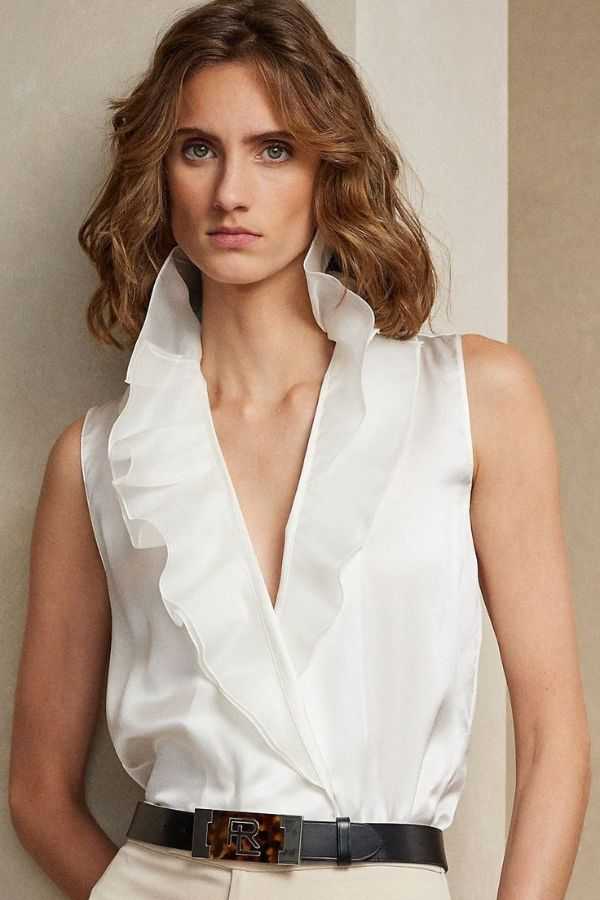 Ruffled Necklines