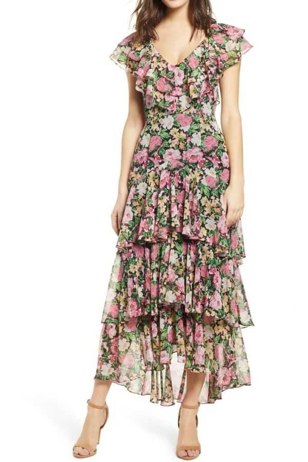 Tiered Ruffle Dress