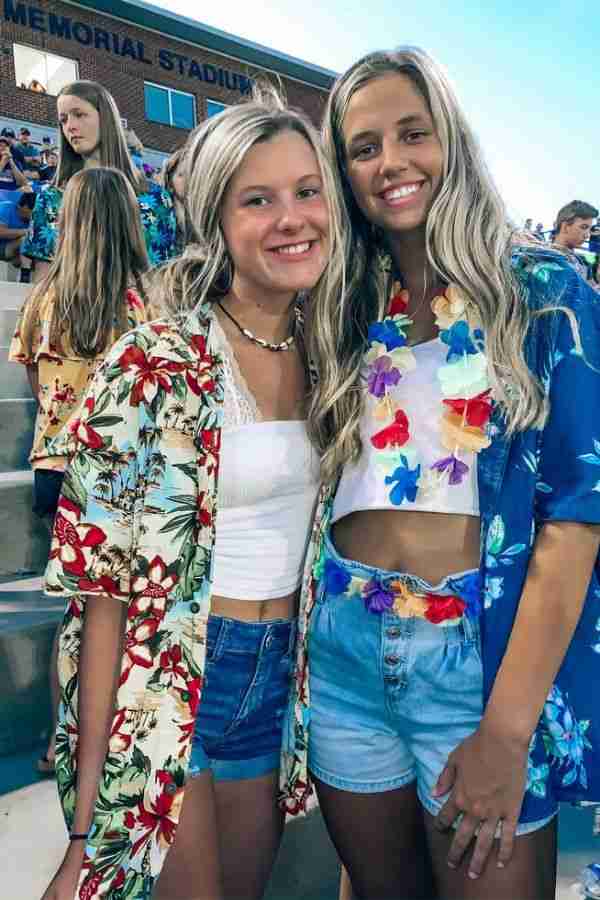 Tropical Print Shirt and Shorts