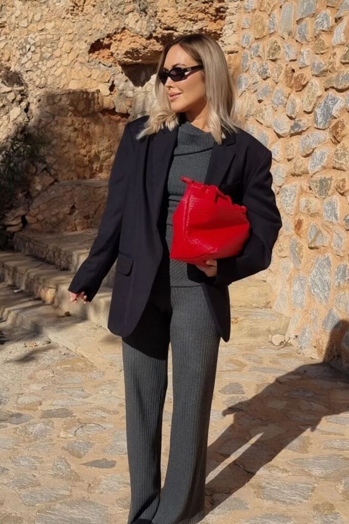 Wool Trousers for Cold Office Day