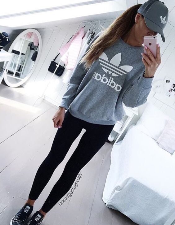 sporty outfits with leggings